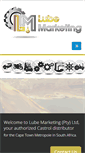 Mobile Screenshot of lubemarketing.co.za
